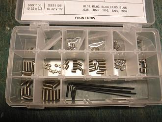 Click image for larger version

Name:	Assortment of stailess set screws.jpg
Views:	309
Size:	1.17 MB
ID:	148762